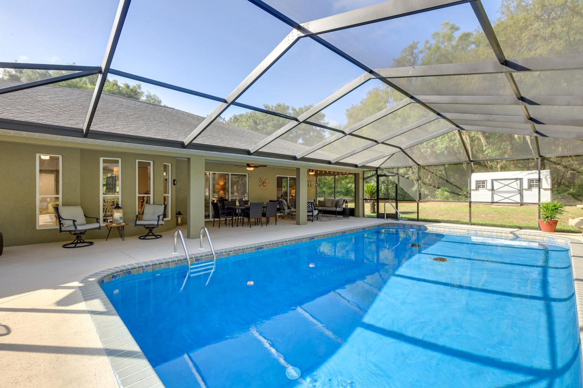 8 Mi To Rainbow Springs Dunnellon Area Home! Eksteriør billede