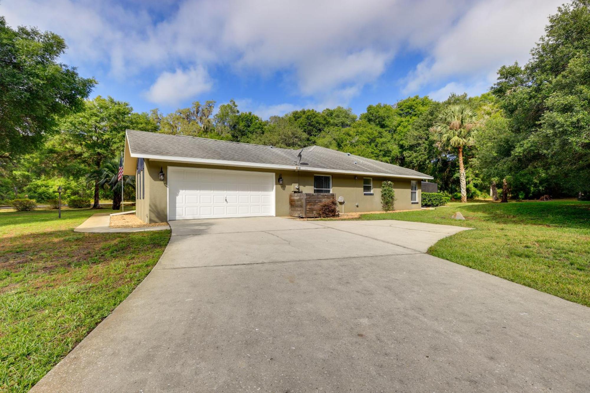 8 Mi To Rainbow Springs Dunnellon Area Home! Eksteriør billede