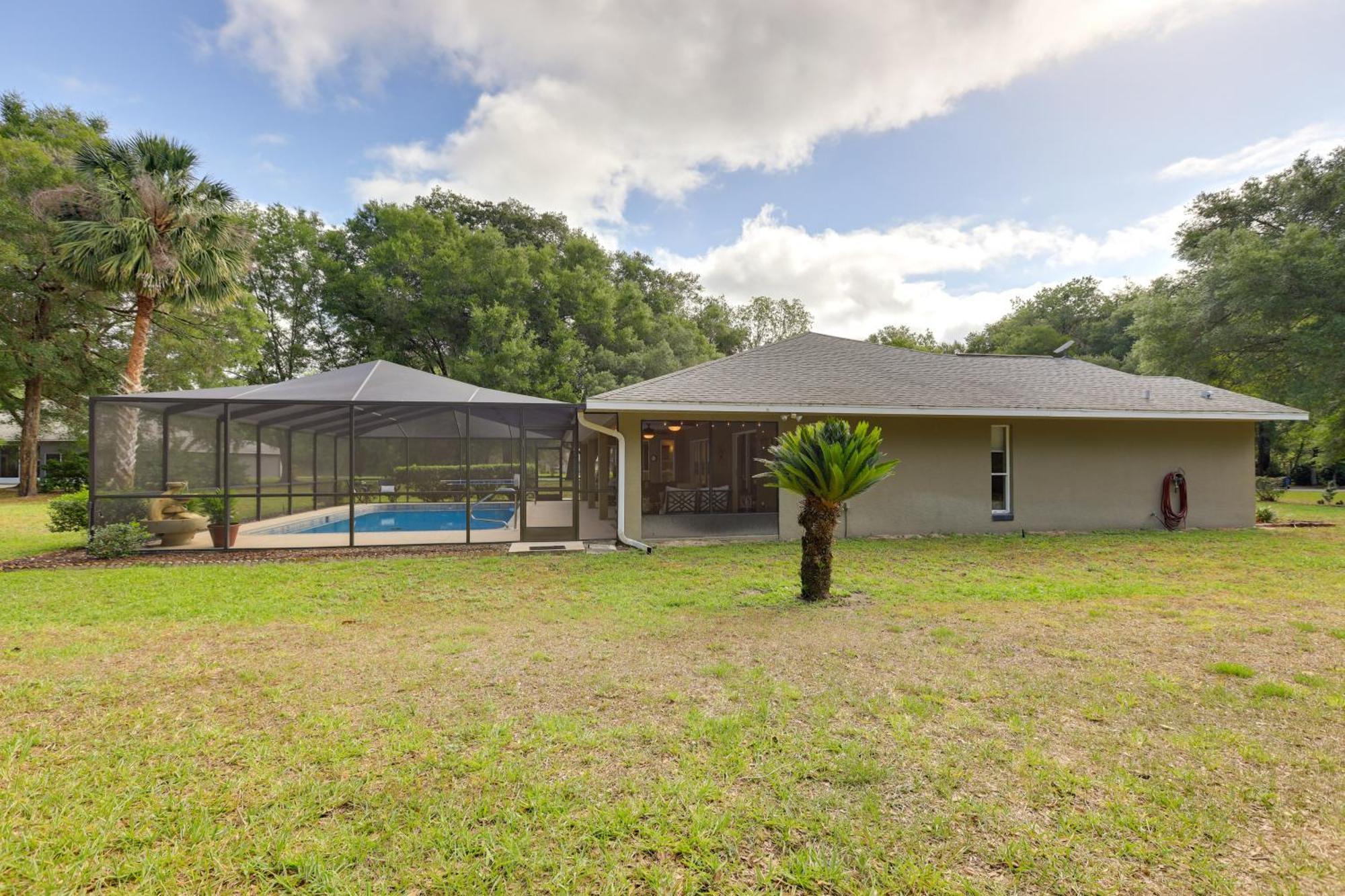 8 Mi To Rainbow Springs Dunnellon Area Home! Eksteriør billede