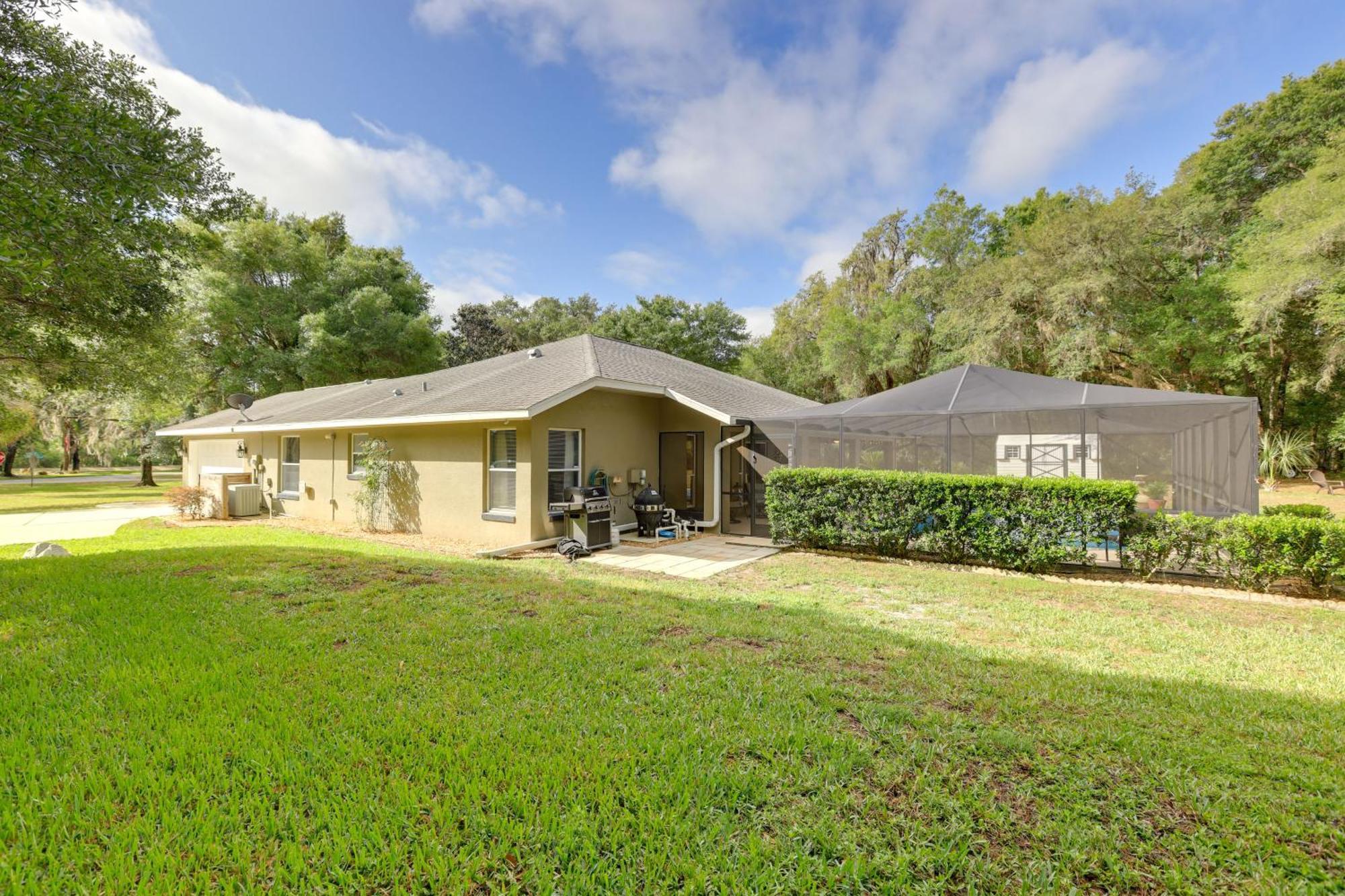 8 Mi To Rainbow Springs Dunnellon Area Home! Eksteriør billede